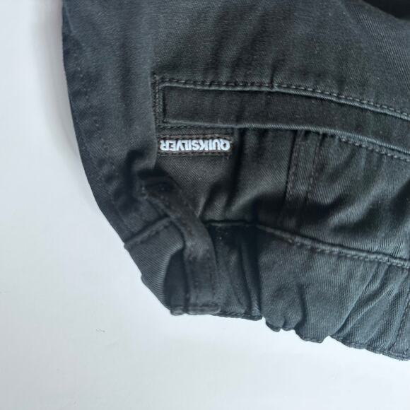 Quiksilver Black Chino Shorts - Boys Size 5 - Excellent - Picture 4 of 5